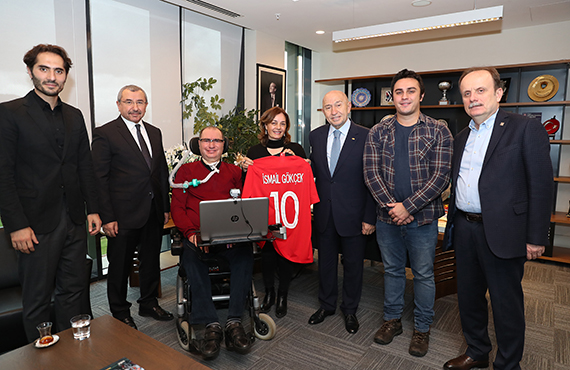 ALS MNH Dernei Bakan smail Gkek'ten Bakan zdemir'e ziyaret