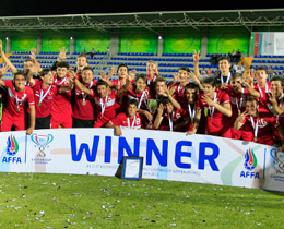 U16s win Caspian Cup