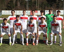 U17 Mill Takmmz, svireye 3-2 Yenildi