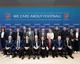 Yusuf Yerkel, UEFA HatTrick Komite Toplant�s��na Kat�ld�