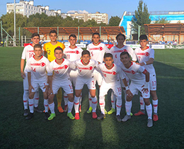 U16s beat Russia: 3-2