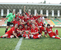 Kadnlar Liginde ampiyon Ataehir Belediyespor oldu