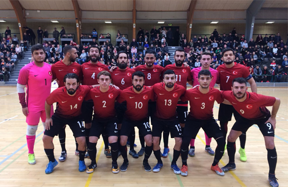 Futsal Milli Takm, Danimarka'ya 7-4 yenildi