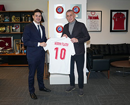Filatov Heorhii, TFF Ba�kan� Hac�osmano�lu�nu Ziyaret Etti