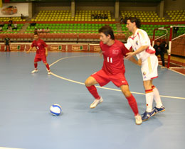 Futsal Millilerimiz, Romanyaya 5-1 yenildi