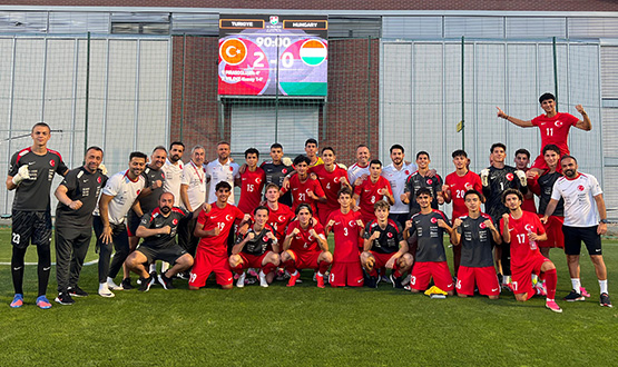 U17 Mill� Tak�m�m�z, Macaristan'� 2-0 Ma�lup Etti