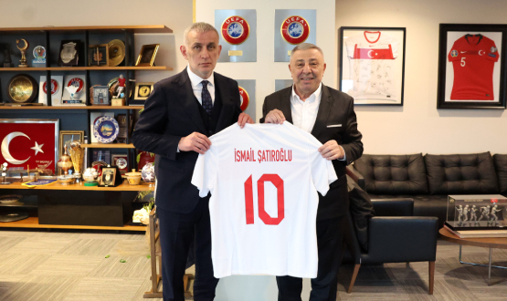 smail atrolu'ndan TFF Bakan Hacosmanolu'na Ziyaret