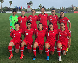 Womens U19s lost against Denmark: 6-0