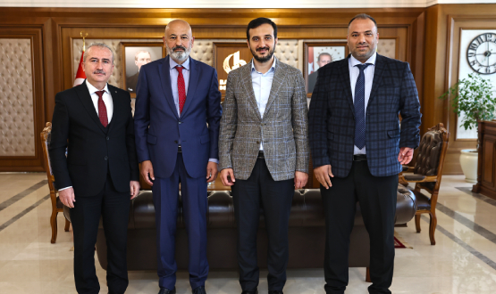 mer Grsoy'dan Baclar Belediye Bakan Abdullah zdemir'e Ziyaret
