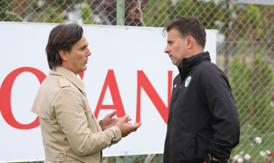 Vincenzo Montella'dan Stanojević'e Ziyaret