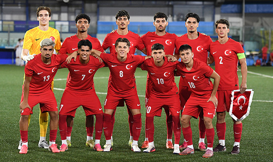 U20 Mill� Tak�m�m�z, Akdeniz Oyunlar�'nda Tunus Kar��s�nda