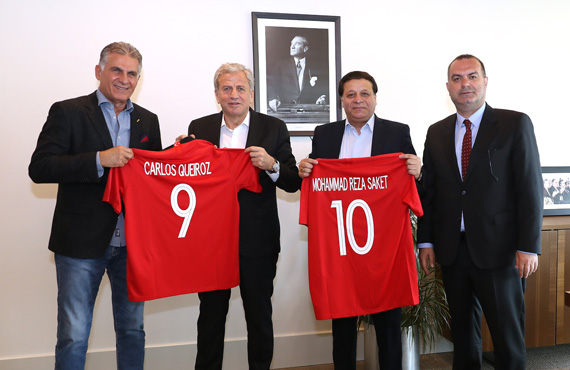 ran Futbol Federasyonu'ndan TFF'ye ziyaret