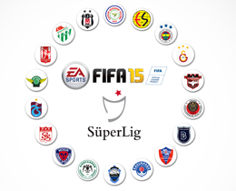 Spor Toto Sper Lig, FIFA 15te yer alacak