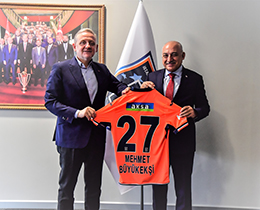 Mehmet Bykekiden, Medipol Baakehir Futbol Kulbne Ziyaret