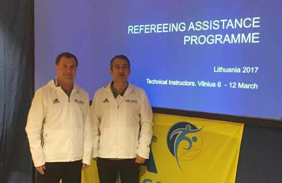 Ilgaz ve Ersoy, Hakem Eitim Program'na katld