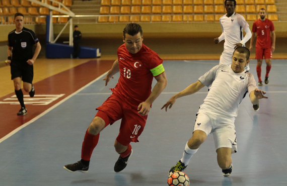 Futsal Milli Takmmz, Fransa'ya 5-1 yenildi