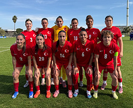 U19 Kad�n Mill� Tak�m�m�z, �zbekistan�� 3-1 Yendi