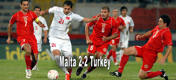Malta 2-2 Turkey
