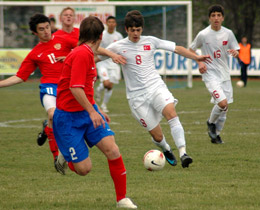 U15 Milli Takm, Rusyaya 2-0 yenildi