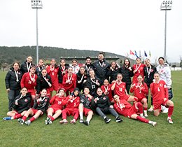 U18 Mill� Tak�m�m�z, UEFA Dostluk Kupas��nda ���nc� Oldu