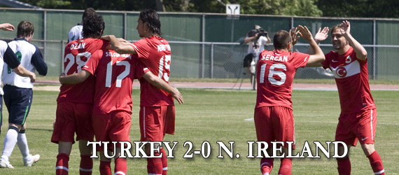 Turkey 2-0 Northern Ireland