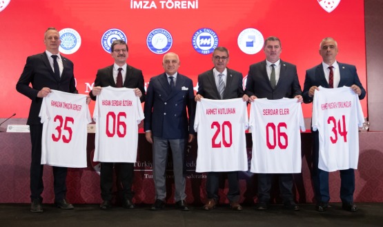 TFF ve Üniversiteler Arasnda Hakem Akademisi  Birlii Protokolleri mzaland