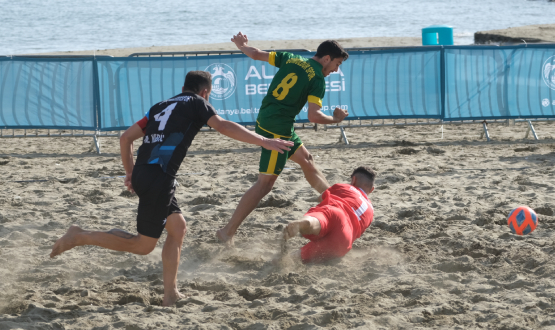 2023 TFF Plaj Futbolu Ligi Sper Finalleri'nde eyrek Finalistler Belli Oldu