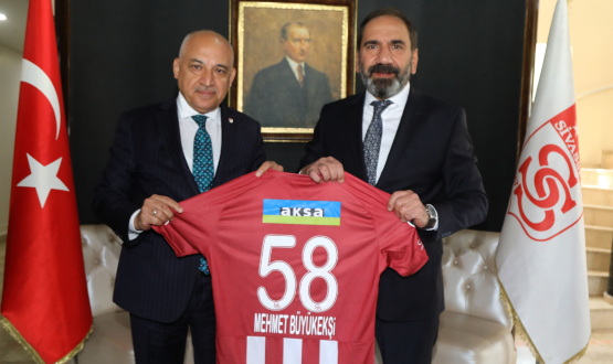 Bakan Bykeki Akademi Ziyaretlerine Demir Grup Sivasspor ile Devam Etti
