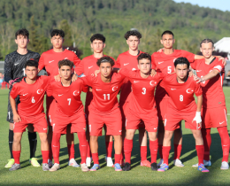 U16 Mill Takmmz, Karada ile 2-2 Berabere Kald
