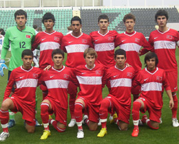 U16 Milli Takmmz, ek Cumhuriyetine 2-0 malup oldu