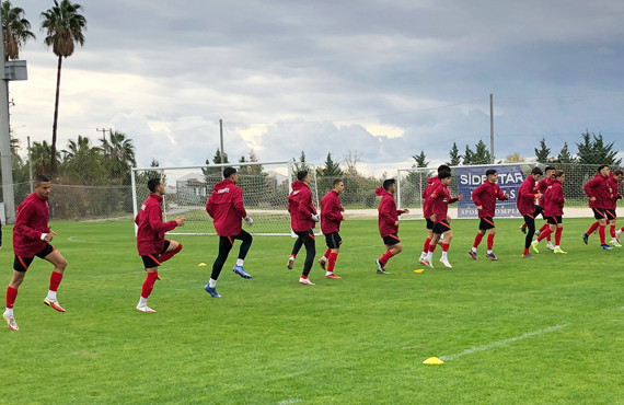 U19 Milli Takımı'nın hazırlık kampı Antalya'da başladı