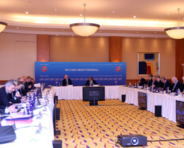 UEFA Executive Committee get together in stanbul