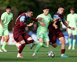 Teekkrler ocuklar: Trabzonspor, UEFA Genlik Liginde kinci Oldu