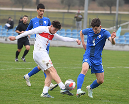 U17 Mill Takmmz, Slovenya ile 1-1 Berabere Kald