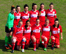 Kadn U19 Milli Takm, ABDye 2-1 yenildi (VDEO)