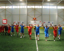Kayseri Boydak holding Futbol ligi ampiyonu Boyta oldu