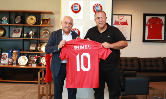 Selim Dai, TFF Bakan Mehmet Bykeki'yi Ziyaret Etti