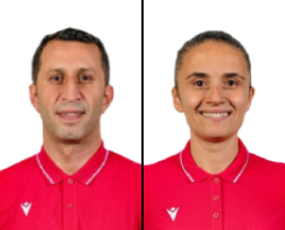 Fatma zlem Tursun ve Hakan Tezcan UEFA Futsal Hakem Kursuna Katld