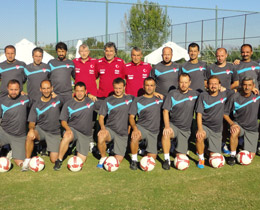 UEFA A ve B kurslarnn 1. aamas Antalyada yapld