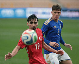 U19 Mill� Tak�m�m�z, �talya ile 1-1 Berabere Kald�