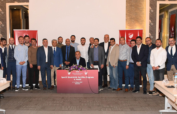 Sportif Direktrlk Sertifika Program tamamland