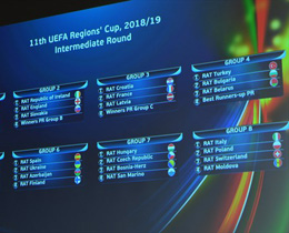2018-19 UEFA Regions Cup Elemeleri kuralar ekildi