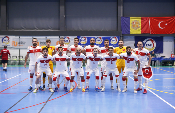 Futsal A Milli Takm, Andorra'ya 3-2 yenildi