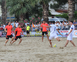 Plaj Futbolu Liginde Erdek, Atakum ve Adilcevaz etaplar tamamland