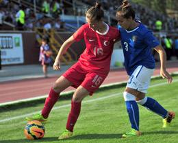 Kadn U19 Milli Takm, talyaya 1-0 yenildi