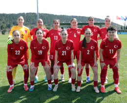 U18 Kad�n Mill� Tak�m�m�z, UEFA Dostluk Kupas��nda Fas ile Kar��la��yor