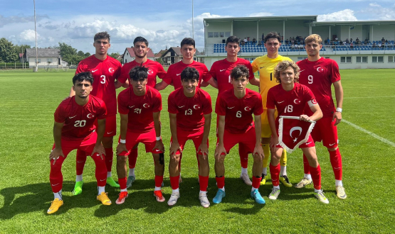 U18 Mill Takmmz, Hrvatistan'a 4-1 Yenildi