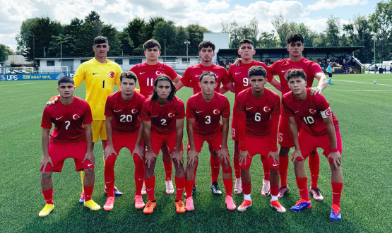 U17 Mill Takmmz Kuzey rlanda'ya 2-1 Yenildi