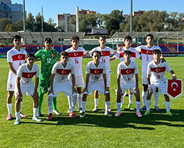 U15 Millî Takmmz, UEFA Geliim Turnuvasnda Rusyaya 1-0 Yenildi
