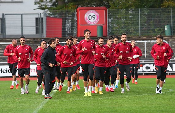 A Mill Takmmz, Almanya'daki son antrenmann yapt